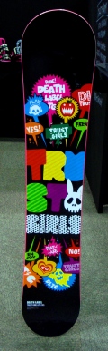 0910 DEATH LABEL BOARD★TRUST GIRLS LTD