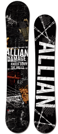 アライアン（ALLIAN）【DAMAGE】 14-15 スノーボード 2015年